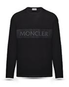 Moncler Logo Long Sleeve Tee