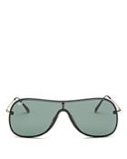 Ray-ban Women's Rimless Shield Sunglasses, 142mm