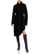 Line & Dot Janet Asymmetric Sweater Dress