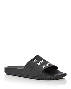 Drkshdw Rick Owens Men's Ciabatta Slide Sandals