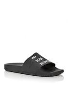 Drkshdw Rick Owens Men's Ciabatta Slide Sandals