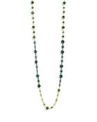 Freida Rothman Emerald Long Station Necklace, 36