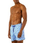 Vilebrequin Ikat Medusa Geo Print Regular Fit 5.5 Swim Trunks