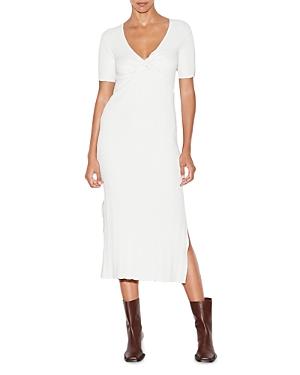 Frame Knit Midi Sweater Dress