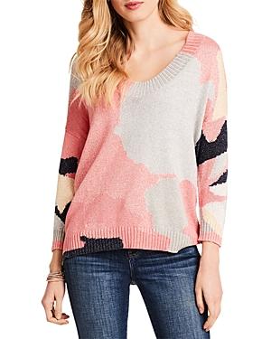 Nic+zoe Citrus Splash Sweater