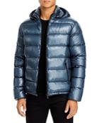 Herno 7-den Quilted Packable Down Bomber Jacket With Removable Hood