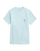 Vineyard Vines Beach Bar Cotton Logo Graphic Pocket Tee