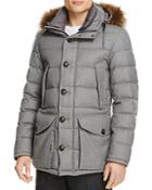 Moncler Rethel Wool Down Quilted Coat