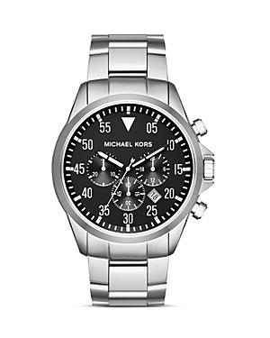 Michael Kors Stainless Steel Gage Watch, 45mm