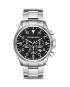 Michael Kors Stainless Steel Gage Watch, 45mm