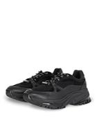 The Kooples Men's Black Thick Sole Lace Up Sneakers