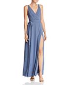 Fame And Partners Dinah Wrap Gown