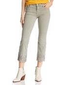 J Brand Selena Crop Bootcut Jeans In Faded Gibson