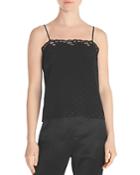 Sandro Gregoire Lace-inset Camisole Top