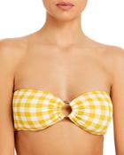 Faithfull The Brand Malady Gingham Bikini Top