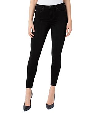 Liverpool Los Angeles Bridget Ankle Skinny Jeans In Black Rinse