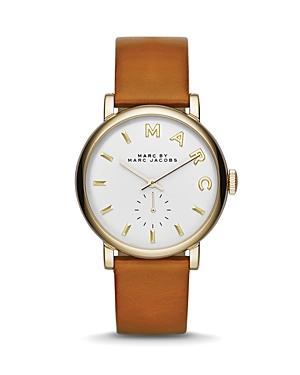 Marc By Marc Jacobs Baker Leather Strap Watch, 36mm