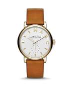 Marc By Marc Jacobs Baker Leather Strap Watch, 36mm