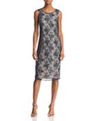Adrianna Papell Beaded Lace Dress