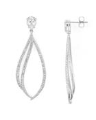 Nadri Cordelia Pave Drop Earrings