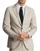 Reiss Fine Solid Slim Fit Suit Jacket