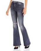 Hudson Holly High Rise Flared Jeans In Missed Call