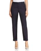 T Tahari Ashley Striped Flat-front Pants