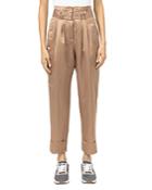 Peserico Cuffed Paperbag Waist Pants