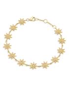 Colette Jewelry 18k Yellow Gold Galaxia Diamond Star Bracelet