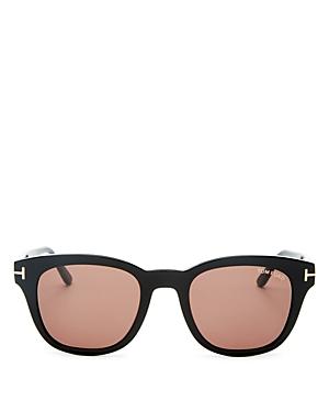 Tom Ford Men's Eugenio Square Sunglasses, 52mm