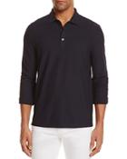 The Men's Store At Bloomingdale's Cotton Regular Fit Long Sleeve Polo Shirt - 100% Exclusive