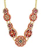 Kate Spade New York Beaded Medallions Statement Necklace, 14