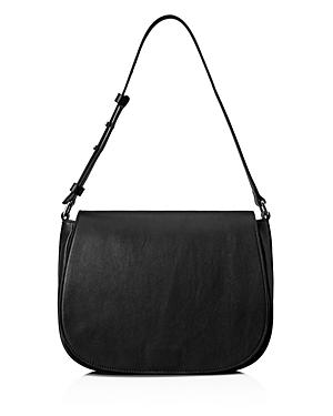 Shinola Flap Leather Shoulder Bag