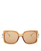 Salvatore Ferragamo Women's Oversized Square Sunglasses, 55mm