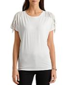 Lauren Ralph Lauren Fringe Trim Tee