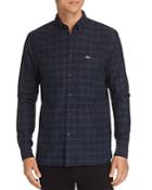 Lacoste Tartan Flannel Regular Fit Button-down Shirt