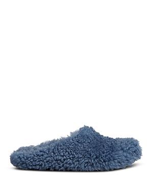 Marni Men's Fussbett Shearling Slip On Clogs