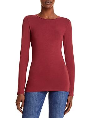 Majestic Filatures Soft Touch Long Sleeve Crewneck Tee
