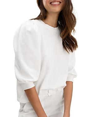 Splendid Mariposa Puff Sleeve Sweatshirt