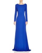 Js Collections Crepe Crisscross Back Gown