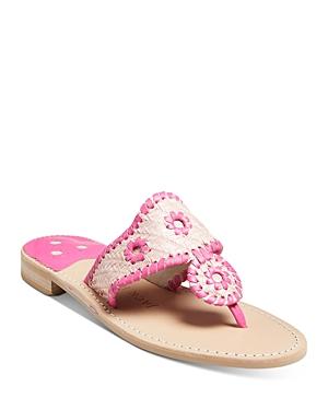 Jack Rogers Women's Jacks Rattan Flat Sandals