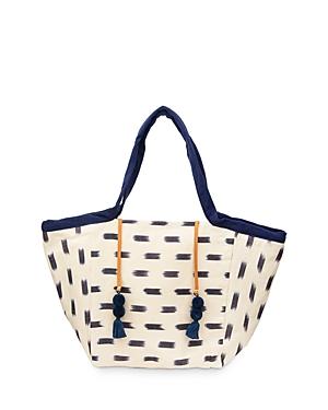 Mercado Global Rosa Printed Canvas Tote
