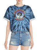 Alice + Olivia Tommy Tie-dye Cropped Band Tee