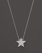 Dana Rebecca Designs Diamond Julianne Himiko Star Necklace In 14k White Gold, 16