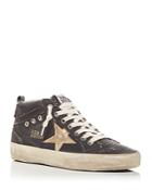 Golden Goose Women's Mid Star Frayed Low Top Sneakers