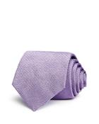 Emporio Armani Lilac Pattern Classic Tie