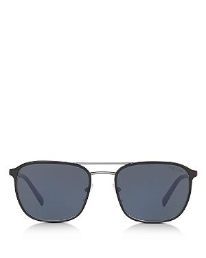 Prada Men's Brow Bar Square Sunglasses, 56mm