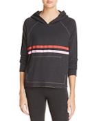 Sundry Stripe-detail Hooded Sweatshirt - 100% Exclusive