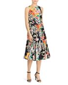 Lauren Ralph Lauren Tiered Floral-print Dress