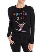 Alice + Olivia Connie Embellished Sweater